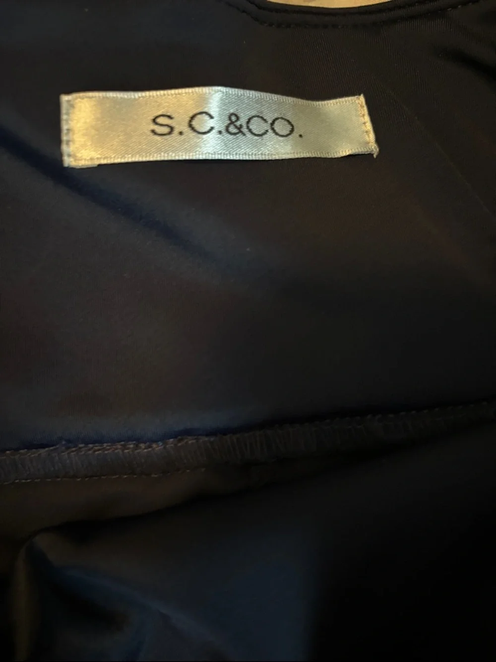 S.C. & Co. Skort in Navy and White